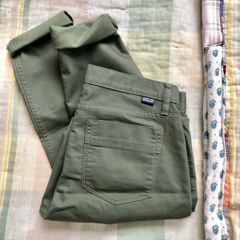 Patagonia army green pants